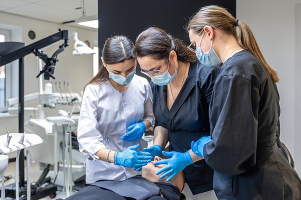 Teamwork in dental office operations